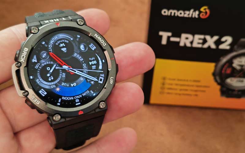 Amazfit T-REX 2: Funktionen der wasserdichten Outdoor-Smartwatch