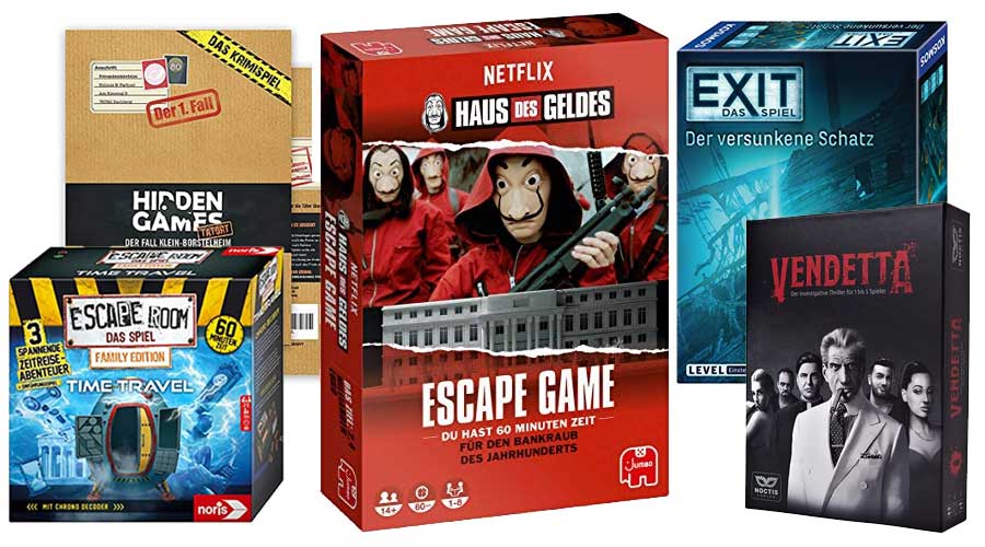 Die 12 spannendsten Escape Room Spiele 2023 + Neuheiten