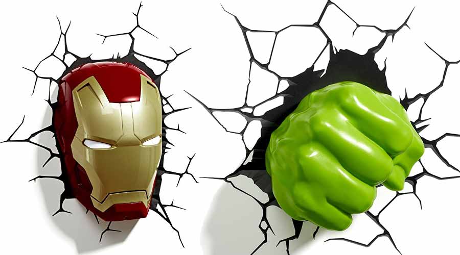 Die 5 besten Marvel Avengers Lampen